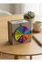 Money Saving Challenge Box Fun Wheel of Fortune Wooden Savings Bank - 3