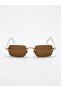 Vintage Model Uv400 Metal Gold Handle Men's Unisex Sunglasses
