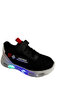 Py23-1213 Black White Red Boys' Sports Shoes Black White - 2