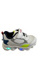 Py23-1253 White Navy Blue Cobalt Boys Booties Sports Shoes White Navy Blue - 2