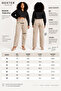 Women's Plus Size Beige Mom Jeans - 7