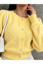 Yumoş Pearl Button Detailed Cardigan Std Size Suitable for Sizes 36-44 - 3