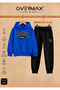 Brooklyn Printed Children's Hooded Tracksuit Set – Ages 3-12