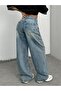 Pants Wide Leg Faded Green High Waist - 2