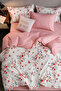 Elastic Sheet Duvet Cover Set Single Size Jungle White