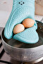 1 Pcs 100% Silicone Fireproof Non-Stick Silicone Oven Mitt Kitchen Glove Heat Resistant - 5