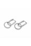 Special Series Topcuklu Ring Dangle Steel Earrings - 3 cm - 3