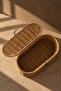 Rattan Oval Organizer Basket - 2