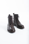 Genuine Leather Very High Quality Brown Women's Boots - 6