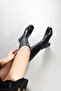 Genuine Leather Heeled Stylish Boots - 2