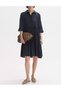 Rochie scurta, Bleumarin inchis