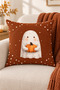 Double-Sided Printed Velvet Texture Autumn Patterned 4-Piece Throw Pillow Set - 6