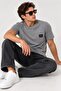 Logo Slim Fit Pocket Institional Print T-shirt - 2