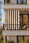 Balcony Curtain Enxboy Optional Lace-Up Balcony Tarpaulin Brown White Ty801 - 2
