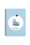Hisli Şeyler A4 Spiral Bound Lined 80Yp. Notebook - Don'T Come at Me I'M Already Full