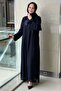 Floral Sequin Embroidered Chiffon Robe - 2