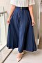 Sentez Zippered Crinkle Skirt - 2