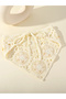 Elegant Sunflower Bohemian Retro Lace Embroidered Knitted Triangle Bandana - Gift Summer Knitted Hair Bandana - 4