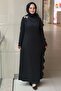 Side Ruffle Detailed Evening Dress - 2