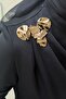 Side Ruffle Detailed Evening Dress - 5