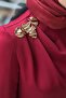Side Ruffle Detailed Evening Dress - 5