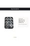 12-Piece Muffin and Cupcake Baking Tray Non-Stick Cake Mold Carbon Steel 35X27 cm with Whisk as a Gift - 4