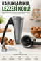Metal Casting Funnel Type Walnut Hazelnut Almond Cracker Practical Nut Cracking Tool Shell Holder 722353