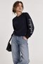 Th Rope Puff Printed Sweatshirt - 4