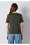 Khaki Basic T-Shirt Semi Slim Fit 1612916-71553 - 6