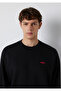Logo Black Basic Sweatshirt 0S10643-900 - 6