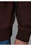 Crew Neck Brown Basic Sweatshirt 0S10457-88062 - 7
