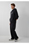 M0010616 Logo Printed Men's Sweatpants Black - 3