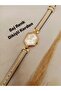 Cord Square Steel Watch - 2
