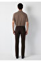 Marcus Brown Gabardine Trousers 00351A4173 - 5