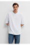Printed White T-Shirt Oversize / Wide Cut 0613553-620
