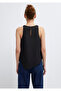 Linen Blend Black Blouse 1211541-900 - 5