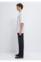 Printed White T-Shirt Oversize / Wide Cut 0613650-620 - 4