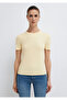 Yellow Basic T-Shirt Slim Fit / Narrow Cut 1614181-70014 - 4