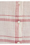 Red Checkered Ecru Shirt Oversize / Wide Cut 1211543-83711 - 7