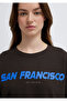 San Francisco Printed Brown T-Shirt Regular Fit / Normal Cut 1613736-70236 - 7