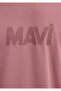 Logo Printed Pink T-Shirt Regular Fit / Normal Cut 0612896-70948 - 8