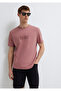 Logo Printed Pink T-Shirt Regular Fit / Normal Cut 0612896-70948 - 3
