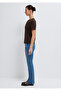 Crew Neck Brown Basic T-Shirt Slim Fit 1614181-90707 - 4