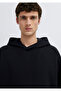 Hooded Black Sweatshirt 0211907-82128 - 7