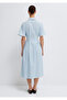 Striped Midi Dress 1310904-80767 - 5
