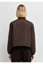 Linen Blend Brown Jacket Loose Fit / Relaxed Fit 1110891-91100 - 6