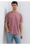 Pink Basic T-Shirt Loose Fit / Comfortable Loose Cut 0613312-70948 - 2