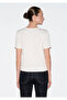 Ecru Basic T-Shirt Slim Fit / Slim Fit 1614067-70048 - 5