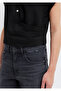 Linen Blend Black Blouse 1211482-900 - 7