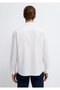Liyosel Blended White Shirt Regular Fit / Normal Cut 0211670-620 - 6
